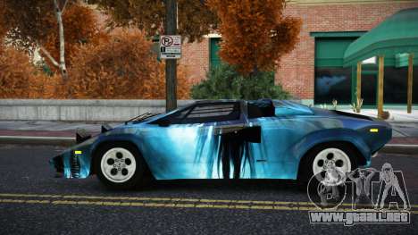 Lamborghini Countach Emisic S2 para GTA 4
