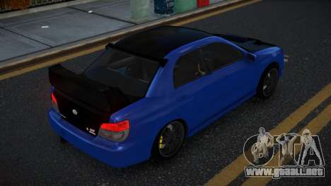 Subaru Impreza Qimfuxo para GTA 4