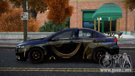 Mitsubishi Lancer Evolution X Jasan S1 para GTA 4