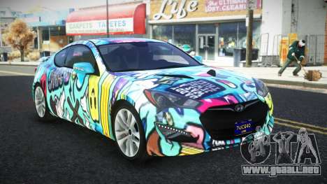 Hyundai Genesis Nesydas S11 para GTA 4