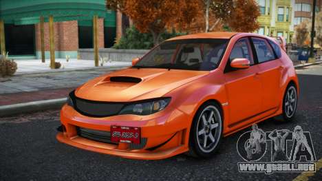 Subaru Impreza Peyrofu para GTA 4