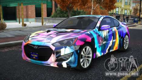 Hyundai Genesis Nesydas S12 para GTA 4