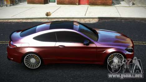 Mercedes-Benz C63S AMG Genfoqu para GTA 4