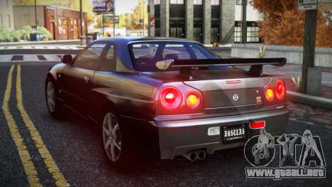 Nissan Skyline R34 Bridy S14 para GTA 4