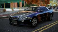 Nissan Skyline R34 Bridy S12 para GTA 4