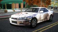 Nissan Skyline R34 Bridy S3 para GTA 4