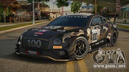 Bentley Continental GT3 Haithah para GTA San Andreas