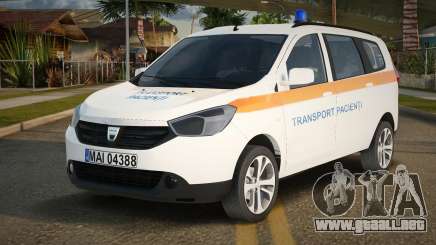 Dacia Lodgy Transport Pacienti para GTA San Andreas