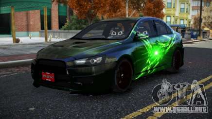Mitsubishi Lancer Evolution X Jasan S5 para GTA 4