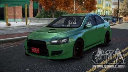 Mitsubishi Lancer Evolution X Jasan para GTA 4
