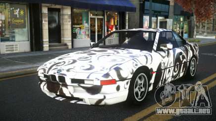 BMW 850CSi Galelina S5 para GTA 4