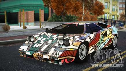 Lamborghini Countach Emisic S8 para GTA 4