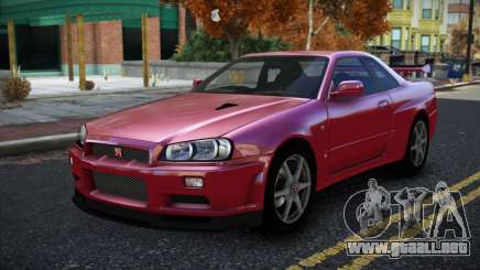 Nissan Skyline R34 Bridy para GTA 4