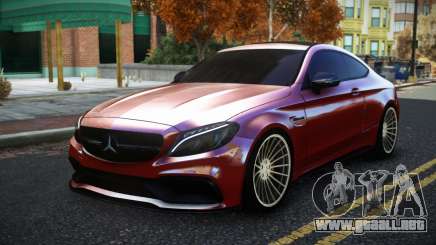 Mercedes-Benz C63S AMG Genfoqu para GTA 4