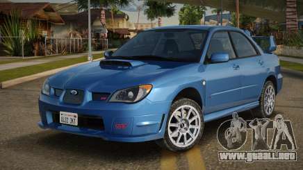 Subaru Imperza Sederphia para GTA San Andreas