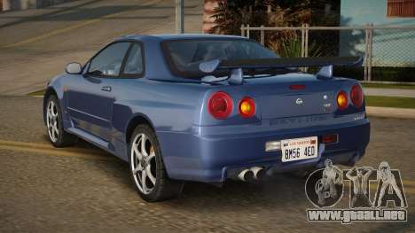 Nissan Skyline R34 Exriera para GTA San Andreas