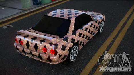 Nissan Skyline R32 Xislesam S2 para GTA 4