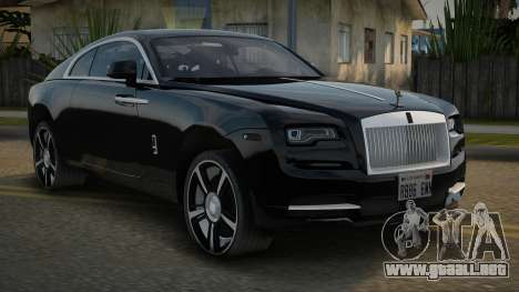 Rolls-Royce Wraith 18th para GTA San Andreas
