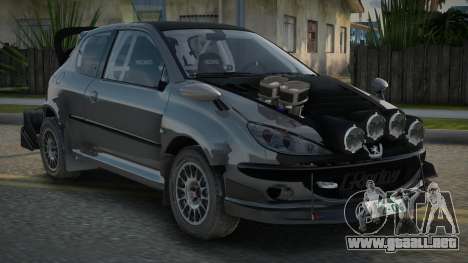 Peugeot 206 Ansama para GTA San Andreas