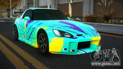 Honda S2000 Moler S13 para GTA 4