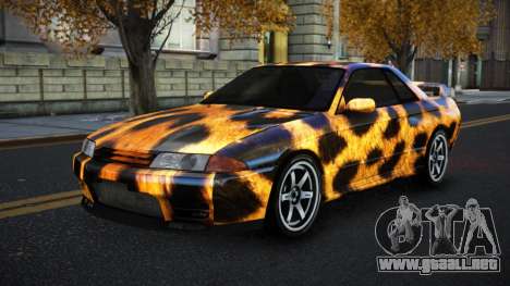 Nissan Skyline R32 Xislesam S6 para GTA 4