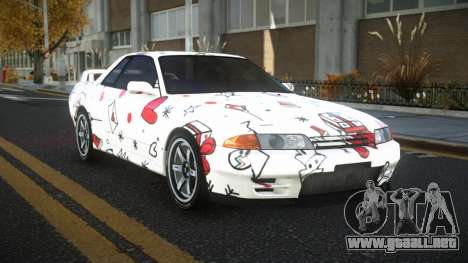 Nissan Skyline R32 Xislesam S12 para GTA 4