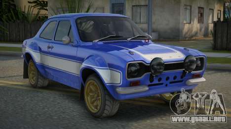 Ford Escort MK1 Mealolas para GTA San Andreas