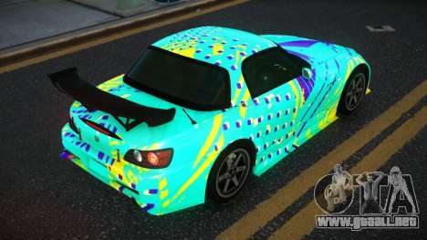 Honda S2000 Moler S13 para GTA 4