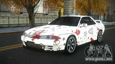 Nissan Skyline R32 Xislesam S12 para GTA 4