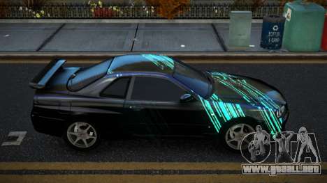 Nissan Skyline R34 Terjam S1 para GTA 4