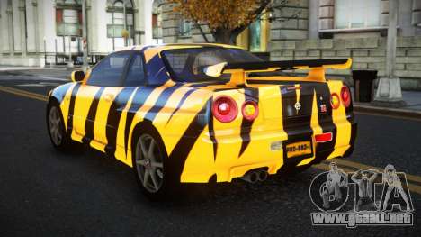 Nissan Skyline R34 Terjam S14 para GTA 4