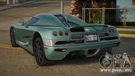 Koenigsegg CCX Kyson para GTA San Andreas