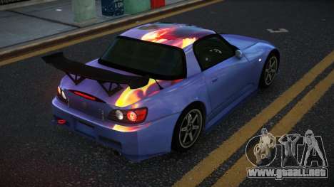 Honda S2000 Moler S8 para GTA 4