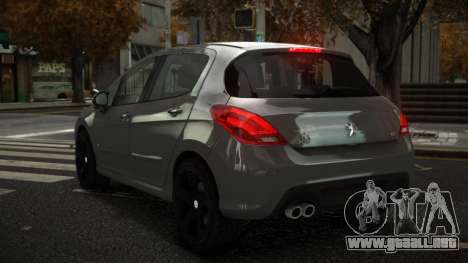 Peugeot 308 Juhcafito para GTA 4