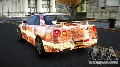Nissan Skyline R34 Terjam S6 para GTA 4