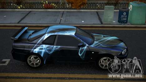 Nissan Skyline R34 Terjam S5 para GTA 4