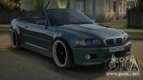 BMW M3 E46 Andenchel para GTA San Andreas