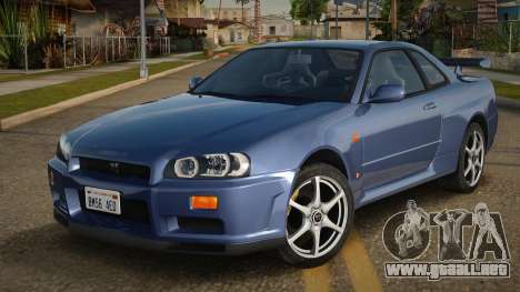 Nissan Skyline R34 Exriera para GTA San Andreas