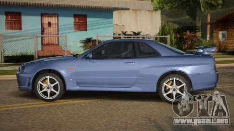 Nissan Skyline R34 Exriera para GTA San Andreas