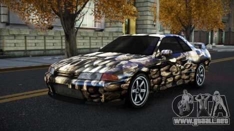 Nissan Skyline R32 Xislesam S3 para GTA 4