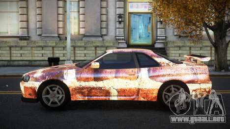 Nissan Skyline R34 Terjam S6 para GTA 4
