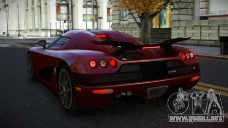 Koenigsegg CCX Futtu para GTA 4