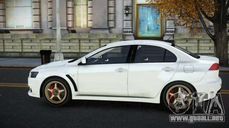Mitsubishi Lancer Evolution X Yurit para GTA 4