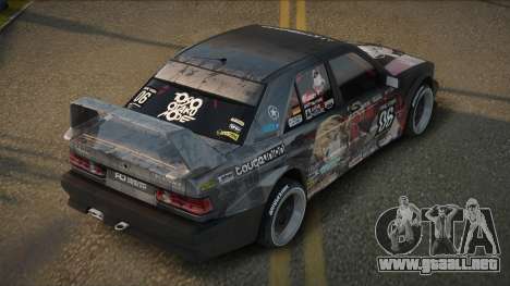 Mercedes-Benz 190E Dalie para GTA San Andreas