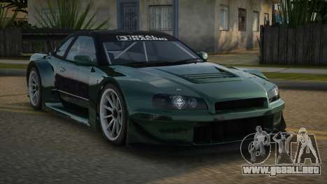 Nissan Skyline R34 GT-R Serian para GTA San Andreas
