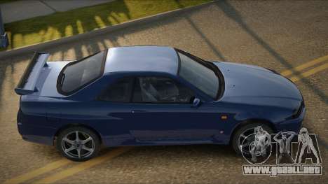 Nissan Skyline R34 Exriera para GTA San Andreas