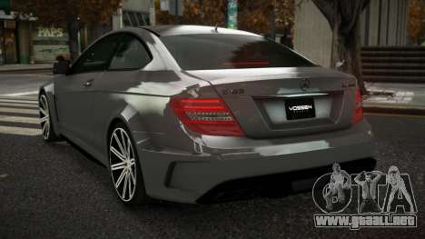 Mercedes-Benz C63 AMG Firejoq para GTA 4