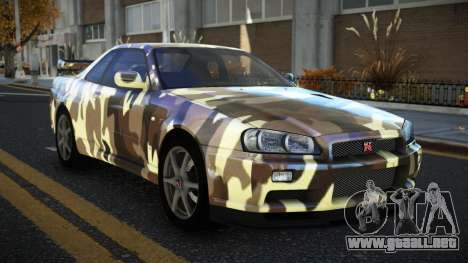 Nissan Skyline R34 Terjam S7 para GTA 4