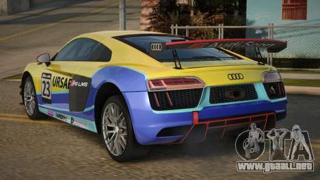 Audi R8 LMS Ronchan para GTA San Andreas