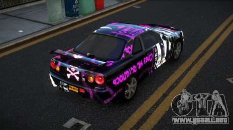 Nissan Skyline R34 Terjam S13 para GTA 4